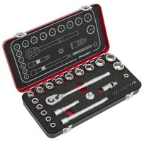 Sealey Premier Platinum Series 31 Piece 3/8" Drive Socket Set