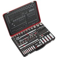 Sealey Premier Platinum Series 108 Piece 1/4" and 1/2" Drive Socket Set