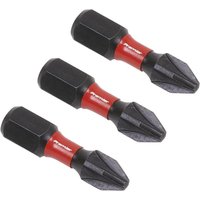 Sealey Impact Power Tool Pozi Screwdriver Bits