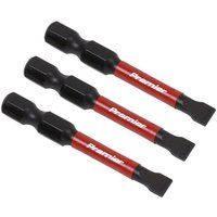 Sealey Impact Power Tool Slotted Screwdriver Bits