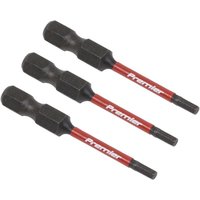 Sealey Impact Power Tool Hexagon Screwdriver Bits