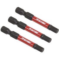 Sealey Impact Power Tool Hexagon Screwdriver Bits