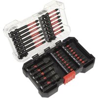 Sealey 35 Piece Impact Grade Power Tool Screwdriver Bit Set