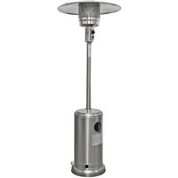 Sealey DG2 Dellonda 13Kw Stainless Steel Commercial Gas Outdoor Garden Patio Heater Wheels