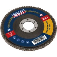 Sealey Aluminium Abrasive Flap Disc