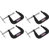 Sealey 4 Piece Junior G Clamp Set