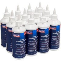 Sealey Hydraulic Jack Oil 500Ml - Pack Of 12