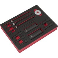 Sealey 11 Piece Internal Bearing Extractor Set for Motorcycles