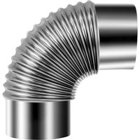 Sealey IREX3 Stainless Steel Exhaust/Flue 90° Bend For Ir13/Ir16 Ø100Mm