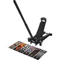 Sealey 2000CB Low Entry Custom Design 2 Tonne Trolley Jack with Rocket Lift - Black