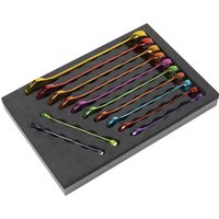 Sealey Premier 12 Piece Colour Coded Combination Spanner Set