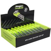 Sealey S01264 Long Trx-Star* Key Set 9Pc - Display Box Of 10