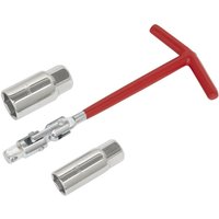 Sealey 3/8" Drive T Handle and Spark Plug Socket Set