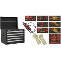 Sealey TBTECOMBO1 63Pc Insulated Tool Kit With 5 Drawer Topchest