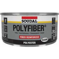 Soudal Polyfiber Clear Clear 1.5Kg tin 16