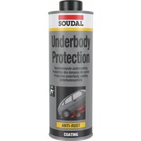 Soudal Underbody Protection Gun Black 1Kg tin 12