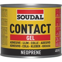 Soudal Contact Adhesive Gel Yellow 400Ml tin 8