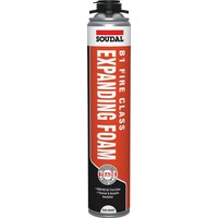 Soudal B1 Fire & Acoustic Expanding Foam - Gun Grade Blue 750Ml canister 12