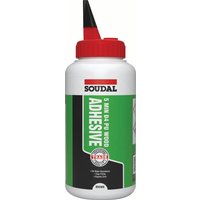 Soudal 5 Minute D4 Wood Adhesive Liquid Brown 750G bottle 50