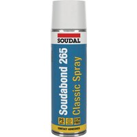 Soudal Soudabond 265 Classic Sprayable Contact Adhesive Transparent 500Ml canister 15