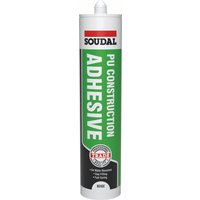 Soudal Pu Construction Adhesive - 5 Minute Fix Beige 290Ml cartridge 6