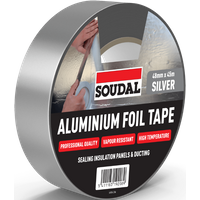 Soudal Aluminium Foil Tape Silver 48Mm X 45M 167076
