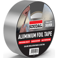 Soudal Aluminium Foil Tape Silver 72Mm X 45M 167075