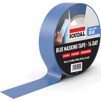 Soudal Blue Masking Tape - 14 Day Outdoor Blue 24Mm X 50M 167114