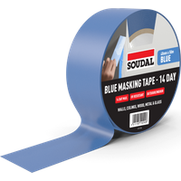 Soudal Blue Masking Tape - 14 Day Outdoor Blue 48Mm X 50M 167112