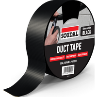 Soudal Duct Tape Black 50Mm X 50M 167042
