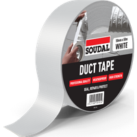 Soudal Duct Tape White 50Mm X 50M 167041