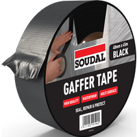 Soudal Gaffer Tape Black 48Mm X 45M 167039