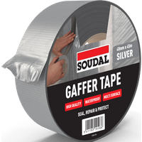 Soudal Gaffer Tape Silver 48Mm X 45M 167038