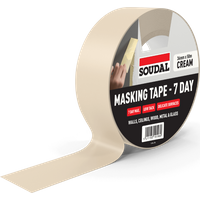 Soudal Masking Tape - 7 Day Cream 36Mm X 50M 167066