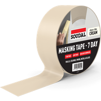 Soudal Masking Tape - 7 Day Cream 48Mm X 50M 167065