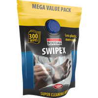 Soudal Swipex Wipes Mega Value 300 Pack 300 158898