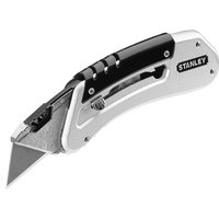 Stanley 0-10-810 utility knife Black, Metallic Snap-off blade knife