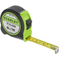 Stanley® Hand Tools STHT30602-1 Hi-Vis Tylon Tape Measure 5M (16Ft) (Width 25Mm)