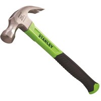Stanley® Hand Tools STHT51311-5 Fibreglass Hi-Vis Claw Hammer 567G (20Oz)