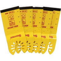 Starrett KSO-00C34-5 Kso-00C34-5 Plunge Hcs Oscillating Blade 40 X 34Mm X 18 Tpi Pack Of 5