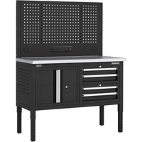 Sealey Superline Pro 4 Drawer Modular Workbench and Pegboard