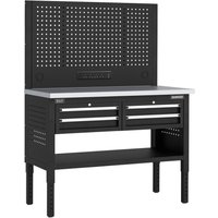 Sealey Superline Pro 4 Drawer Modular Workbench and Pegboard