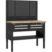 Sealey Superline Pro 4 Drawer Modular Workbench and Pegboard
