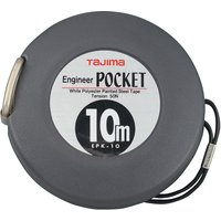 Tajima Long Steel Engineer Pocket Tape Measure 10M X 10Mm TAEPK10MW
