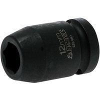 Teng 920512N Impact Socket Hexagon 6-Point 1/2In Drive 12Mm