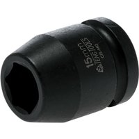 Teng 920515N Impact Socket Hexagon 6-Point 1/2In Drive 15Mm
