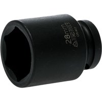 Teng 920528N Impact Socket Hexagon 6-Point 1/2In Drive 28Mm