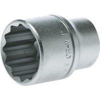 Teng Bi-Hexagon Socket 12-Point Regular A/F 1/2In Drive 1.In