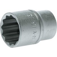 Teng Bi-Hexagon Socket 12-Point Regular A/F 1/2In Drive 13/16In