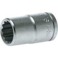 Teng Bi-Hexagon Socket 12-Point Regular A/F 1/2In Drive 9/16In